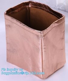 washable tyvek craft paper bag for plant pot, High Quality Luxury Tyvek Dupont Washable Paper Bags, eco friendly washabl supplier