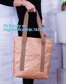 TYvek paper bag,water resistant paper bag, custom Tyvek tote shopping bag, promotional bag tyvek tote bag foldable tote supplier