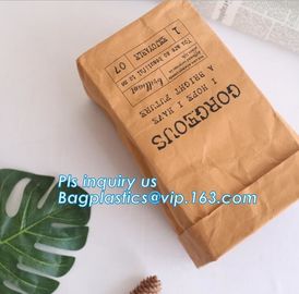 Latest Eco-friendly dupont paper bag kraft paper storage bag washable tyvek bag, Tyvek fabric lunch bag for food bagease supplier