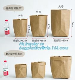 FREE SHIPPING Washable kraft paper laundry basket household storage bag DuPont tyvek paper shopping bag bagease bagplast supplier