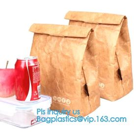 Eco-friendly Tear-resistant Dupont Paper Handbag Durable Tyvek Shopping Waterproof Tote Bag with Zipper bagease package supplier