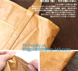 China supplier Tyvek Washable Paper Bags/Washable Paper fashion Bags/Tyvek Dupont Washable Paper Tote Bags, bagease pack supplier