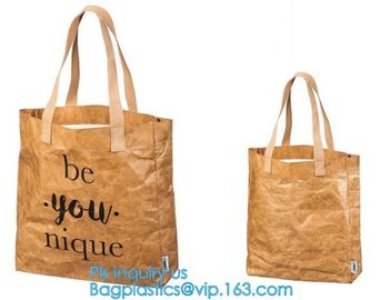 China supplier Tyvek Washable Paper Bags/Washable Paper fashion Bags/Tyvek Dupont Washable Paper Tote Bags, bagease pack supplier