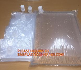 Laminated aluminum bib wine bag in a box 20l liquid packaging wholesale,bag in box factory plastic tap bag in box BAGEAS supplier