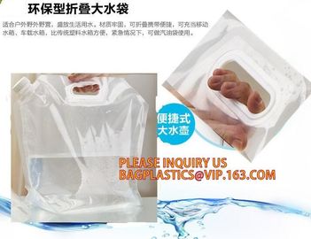 Squeeze refillable plastic packaging spout bag for Chemical industry bag,Chemical Pesticide Plastic Foldable Spray Bottl supplier