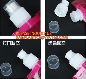 1l 2l 3l 4l 5l 10l Bpa Free High Barrier 4l 5l Emergency Pouch With Big Cap Handle Spout Plastic Drinking Water Bag supplier