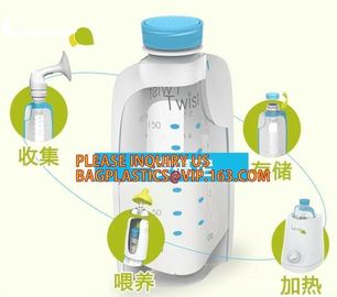 Food grade breastmilk storage packaging bag, breast milk pack bag,reusable baby food pouch milk storage bag ground coffe supplier