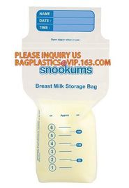 Custom Design Breast Milk Cooler Bag Liquid Safe Food Storage Bags,Customized disposable plastic baby breast milk refrig supplier