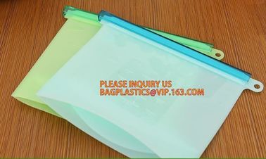 Reusable Vacuum Food Bag Silicone Food Storage Bag Fruits Vegetables Meat Preservation kits,Reusable Refrigerator Silico supplier