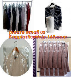 Perforated Clear Plastic Garment cover on Roll,disposable plastic garment bags in dry cleaner,Suit Dress Garment Bag for supplier