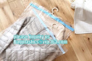 Clear Plastic Dry cleaning poly garment bags for packing clothes storage on roll,Plastic garment bags for suit BAGEASE supplier