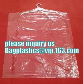 Transparent Wardrobe Storage Bags Cloth Hanging Garment Suit Coat Dust Cover,40&quot; Showerproof Transparent Suit Garment Co supplier