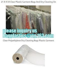 Laundry &amp; Dry Cleaning Bags,clear polythylene dry cleaning bag plastic garment cover bags on roll, bagease bagplastics p supplier