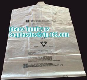 commercial clear pe ldpe poly hotel laundry roll up suit garment packaging dry cleaning cover plastic polythene bag for supplier