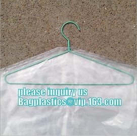 commercial clear pe ldpe poly hotel laundry roll up suit garment packaging dry cleaning cover plastic polythene bag for supplier