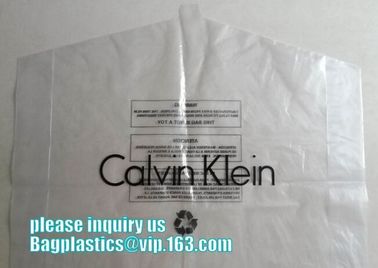 garment packaging bag cover dry clean poly garment bag rolls,laundry dry cleaning garment bag,Clear Polythene 21x4x54'', supplier