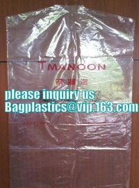 garment packaging bag cover dry clean poly garment bag rolls,laundry dry cleaning garment bag,Clear Polythene 21x4x54'', supplier