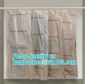 Dry Cleaning Poly Garment Roll Bags,Printing Dry Cleaning Laundry Garment Covering Poly Bag On Roll,laundry suit garment supplier