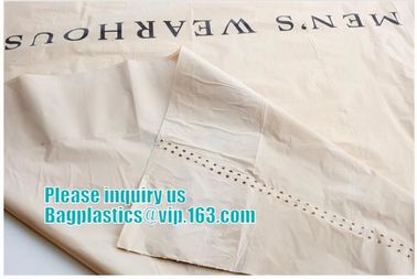 Dry Cleaning Shop Disposable Plastic Laundry Bag Poly Drawstring Bags,dry cleaning laundry bags for garment BAGEASE PACK supplier