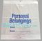 Biodegradable Drawstring Patient Belongings Bag,Manufacturer of Patient Belonging Bag with Rigid Handle OEM Available supplier