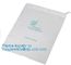 Biodegradable Size 12x16 inch cotton drawstring poly plastic hotel laundry bag,draw string pe bag logo printed poly pouc supplier