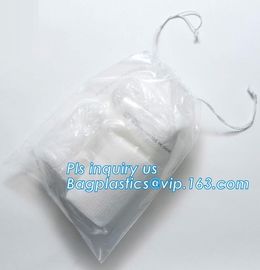 Biodegradable Waterproof Travel Drawstring Bag Shoe Laundry Underwear Makeup Storage Pouch Backpack Laundry Bag bagease supplier