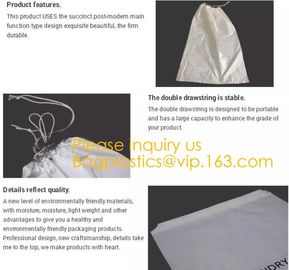 Biodegradable Eco-friendly Drawstring Nylon Bag Laundry Bag Nylon,Carry Handy,Shoulder Straps for Laundromat Drawstring supplier