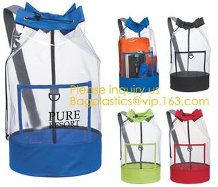 Biodegradable Eco-friendly Backpack Duffel Laundry Bag sport polyester string backpack drawstring backpack pvc bag, sack supplier