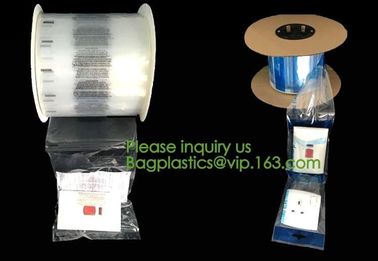 Accessories Packing Bags LDPE/HDPE/PP Preopened auto Bags,Pre-Opened Poly Auto Bags for Packaging Machines bagease packa supplier