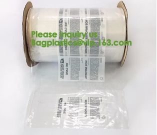 Auto plastic packaging bags heat sealing machine,clear pre-opened bags on roll/plastic auto bags/china bagplastics packa supplier