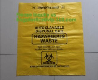 Bio-Medical Hazardous waste,Bio-hazard Specimen Bag 6″ X 9″ Printed English Medical Mart,Biological Waste Management and supplier