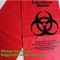 Aerohazard Biological Hazard Bag 240x160mm,Red Medical Waste Disposal Bags | US Bio-Clean,Biohazard Bags - Biohazard Dis supplier