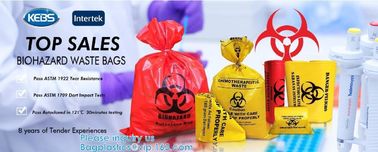 Aerohazard Biological Hazard Bag 240x160mm,Red Medical Waste Disposal Bags | US Bio-Clean,Biohazard Bags - Biohazard Dis supplier