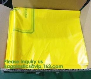 25 x Strong Clinical Waste Biohazard / Bio Hazard Yellow Bags,Autoclave Biological Hazard Bags / Specimen Bags bagease supplier