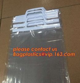 hook bag zip with snap button bag clear pvc plastic bag,Underwear Socks Bikini Swimwear Bag With Hook,Swimwear Packaging supplier