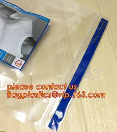 O Ring Hanger EVA Zipper Bag Transparent PVC Hanger Hooks Packaging Bag in China Suppliers,shirt packaging bags, Hanger supplier