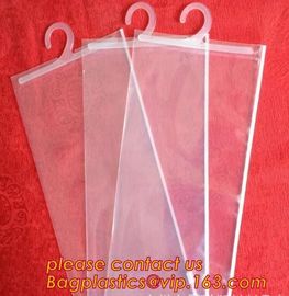 Custom Hanger Plastic Apparel Packaging Bags OEM Biodegradable Cloth Packing k Clothing Self Seal Garment bagease supplier