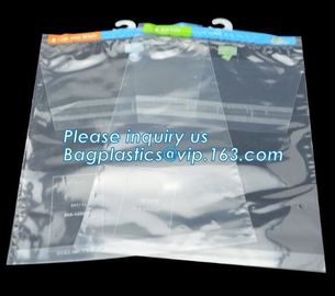 Hanger Plastic Hook Bag for Packaging on Festivals,Hanger PVC bed sheet packaging bag with buttons,Stationery Set Transp supplier