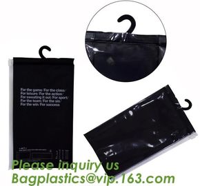 Frosted k bag EVA PVC hanger bag for clothes, EVA frost drawstring bag, Frosted Plastic EVA Garment Packing Bag zi supplier