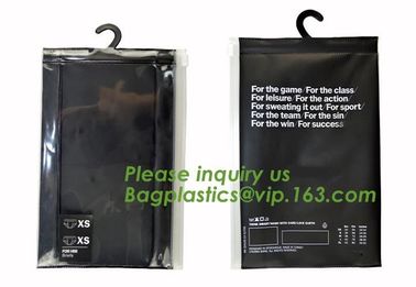 Frosted k bag EVA PVC hanger bag for clothes, EVA frost drawstring bag, Frosted Plastic EVA Garment Packing Bag zi supplier