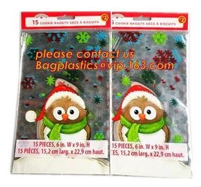 Christmas Designs Gift Bags Plastic Poly Bag Jumbo/Giant/XLarge with Tag,giant plastic christmas gift bags for big gifts supplier