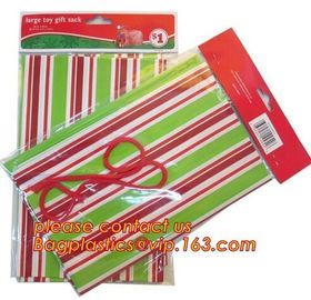 Christmas Designs Gift Bags Plastic Poly Bag Jumbo/Giant/XLarge with Tag,giant plastic christmas gift bags for big gifts supplier