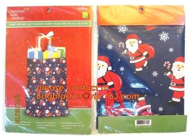 Customized High quality Christmas Giant Size Gift Bag Plastic Bike Cover Bag,Assorted Sizes Giant Gift Bags Jumbo Christ supplier