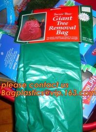 Promotion large removal waterproof Christmas artificial decorated tree bag,10 Ft Christmas Tree Removal Gift Bags packag supplier