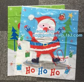 LDPE Plastic Christmas House Giant Poly Sack For Gift Bike Bag Cheap Price Christmas Decoration Santa Bag bagplastics ba supplier