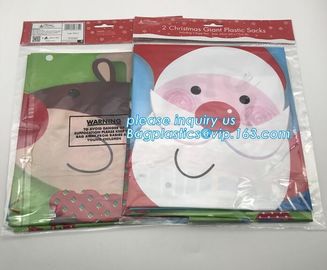 LDPE Plastic Christmas House Giant Poly Sack For Gift Bike Bag Cheap Price Christmas Decoration Santa Bag bagplastics ba supplier