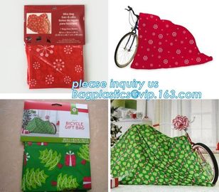 Christmas manufacturer wholesales santa sacks large size gift bags,Jumbo Plastic Poly Bag giant plastic christmas decora supplier