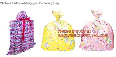 Red bags jumbo bags giant gift bags Christmas,Eco-friendly promotion bag giant gift bags,Giant Oversized Gift Storage supplier