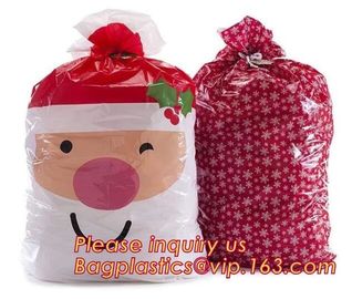 High Quality Recyclable Poly Transparent 40-45 Gallon gift Bag Large Size pack Bag Jumbo,Jumbo/Giant/Large bagplastics supplier