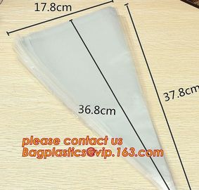 cone shape custom print clear plastic christmas candy bag,cone shaped clear candy treat opp bag,Various Styles Christmas supplier